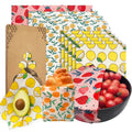 Fruit Print Reusable Food Wrap Set
