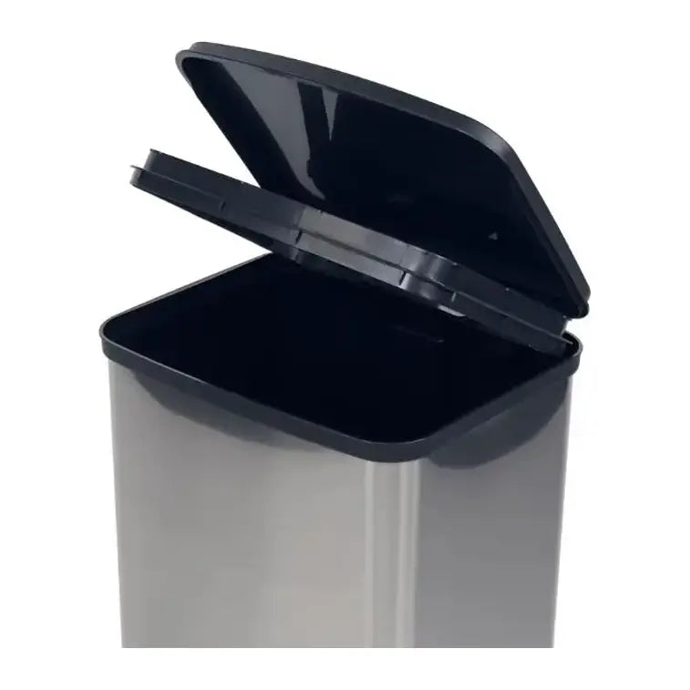 Rectangular Stainless Steel Step Trash Can